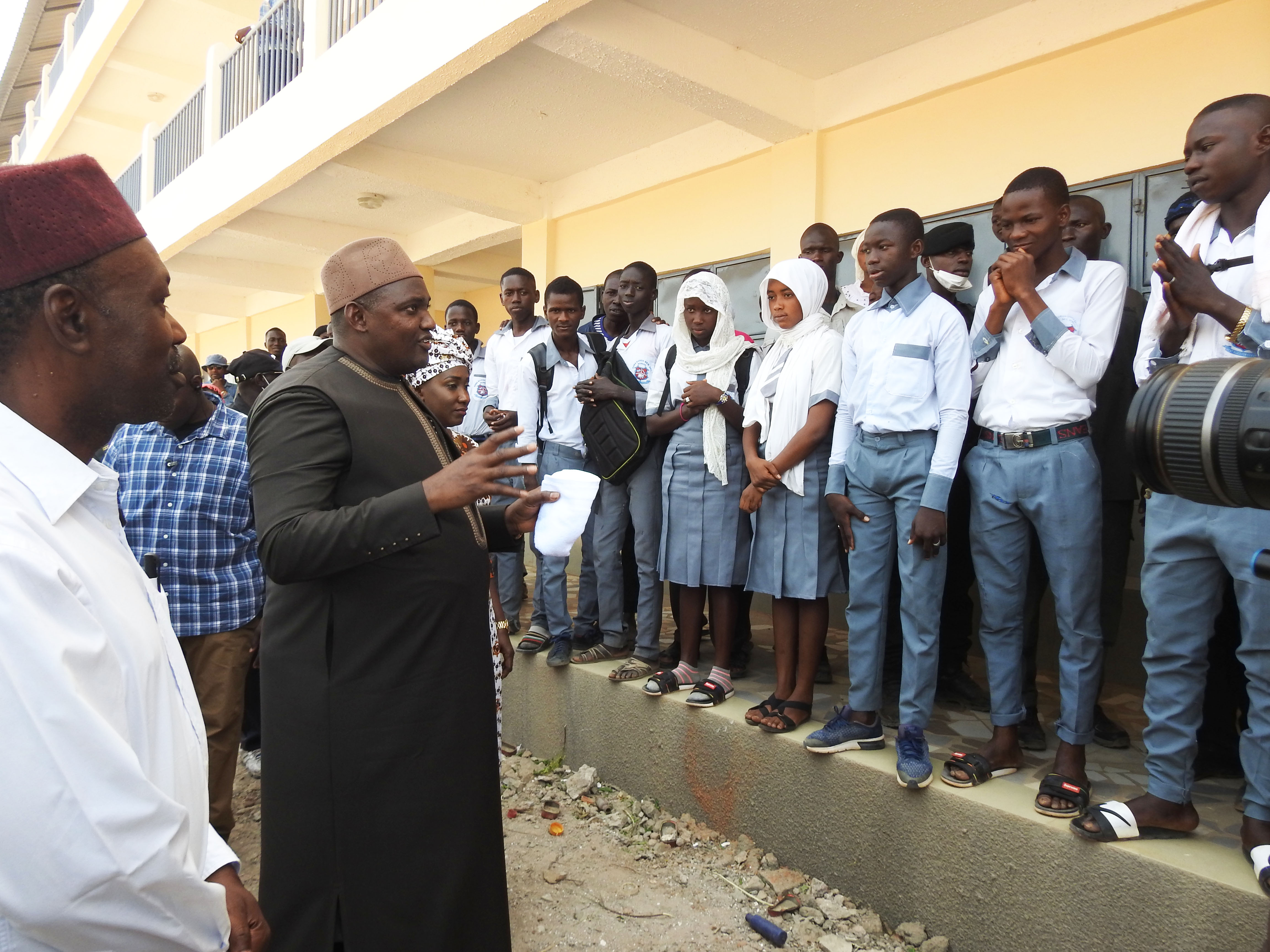 Who thought a poor boy from Koba Kunda School would be President?” –  President Barrow’s inspirational talk with students from his alma mater