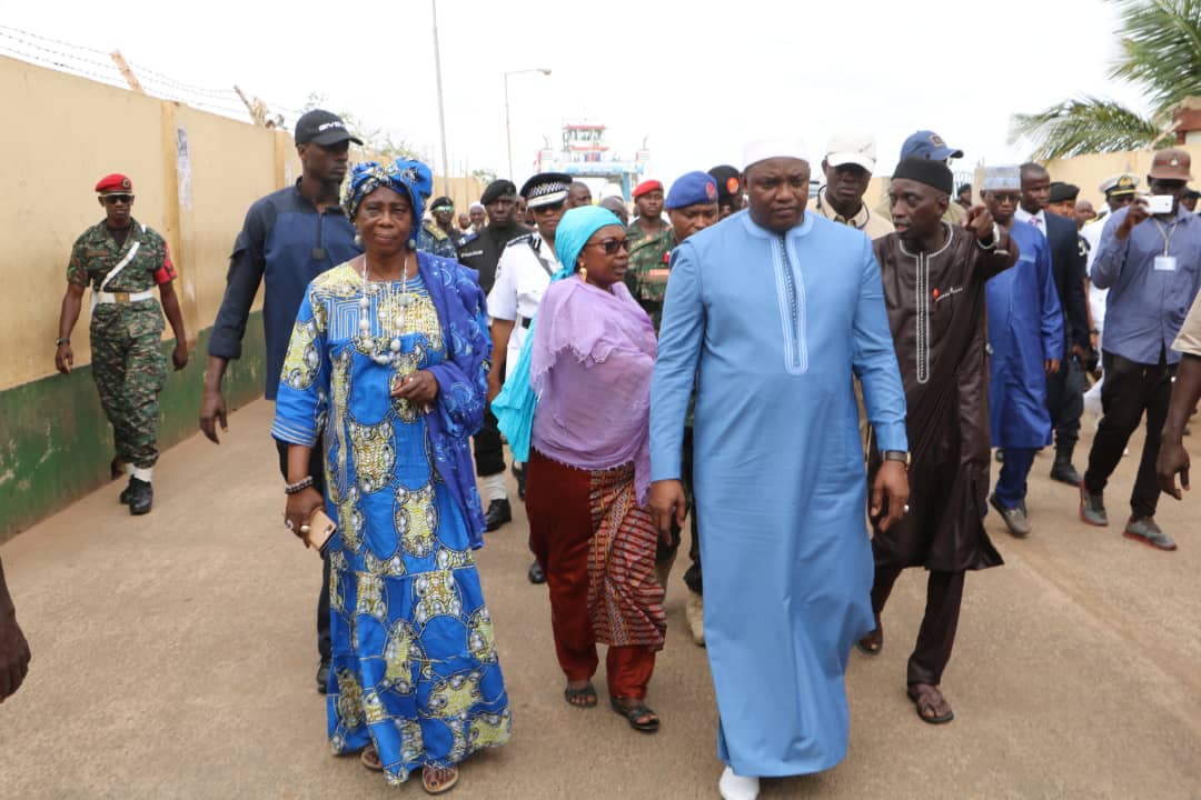 President Barrow reveals Banjul-Barra Construction plan 2019, as he unravels vision for New Gambia