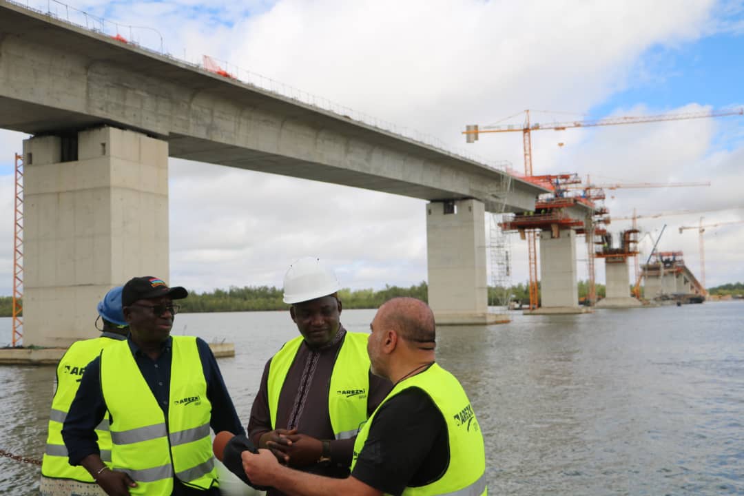 Trans-Gambia Bridge Inauguration in Januray 2019 – officials told President