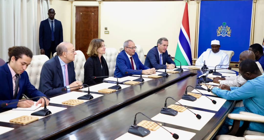 President Barrow Welcomes France Agriculture Plans in The Gambia