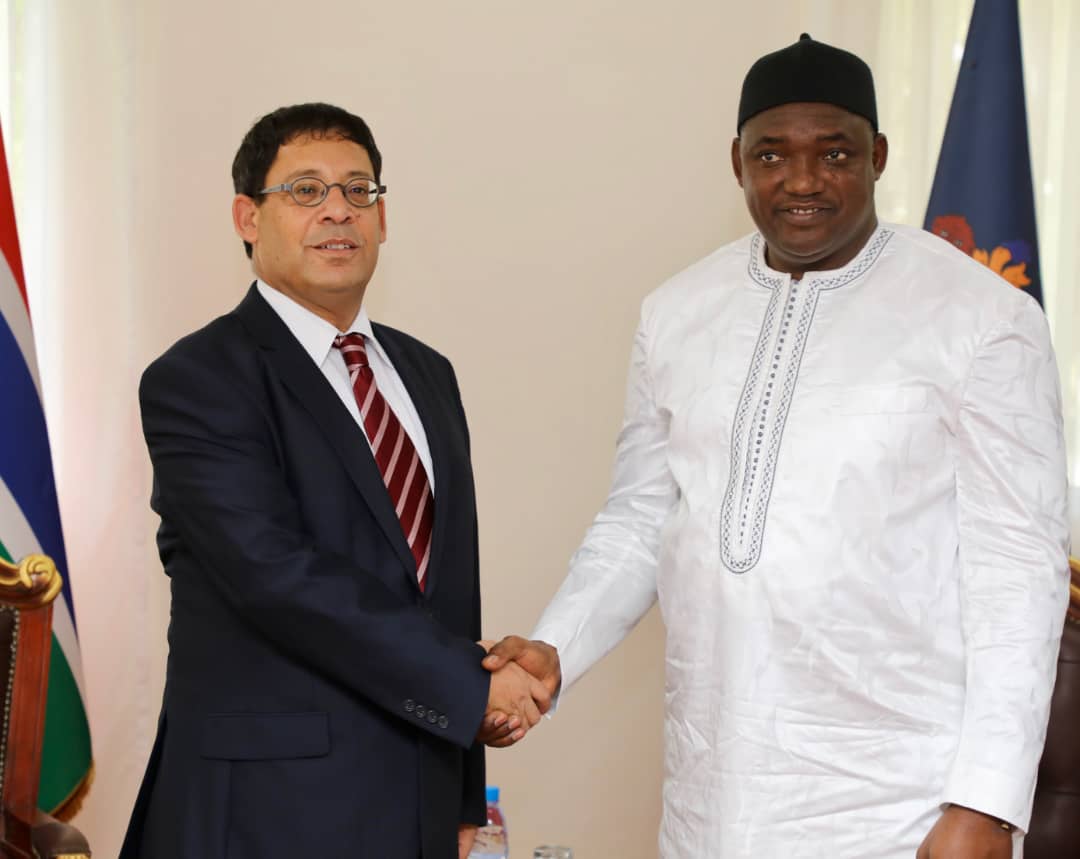 President Barrow Receives New Ambassadors from Israel and South Africa