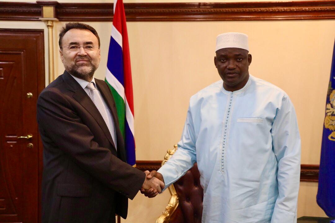 NEWS RELEASE President Barrow Bids Farewell to Outgoing Turkish Ambassador