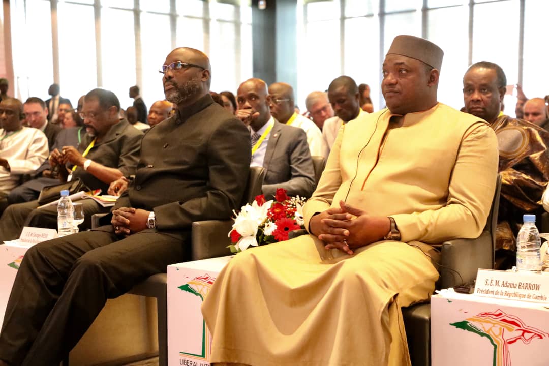 President Barrow Takes Observer status at Liberal International Congress