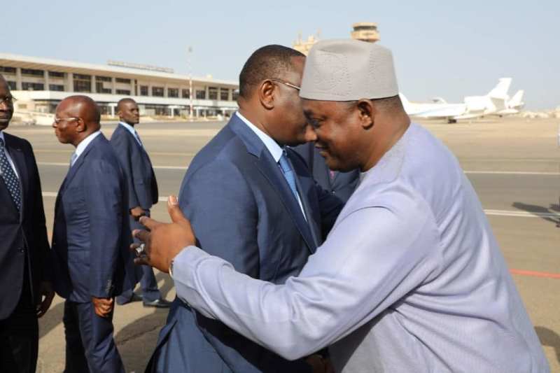 President Barrow arrived in Senegal ahead of H.E. Macky Sall's inauguration after his re-election and the country's 59th Independence Anniversary. Shortly after his arrival, he held series of bilateral meetings with Heads of State and global Institutions.