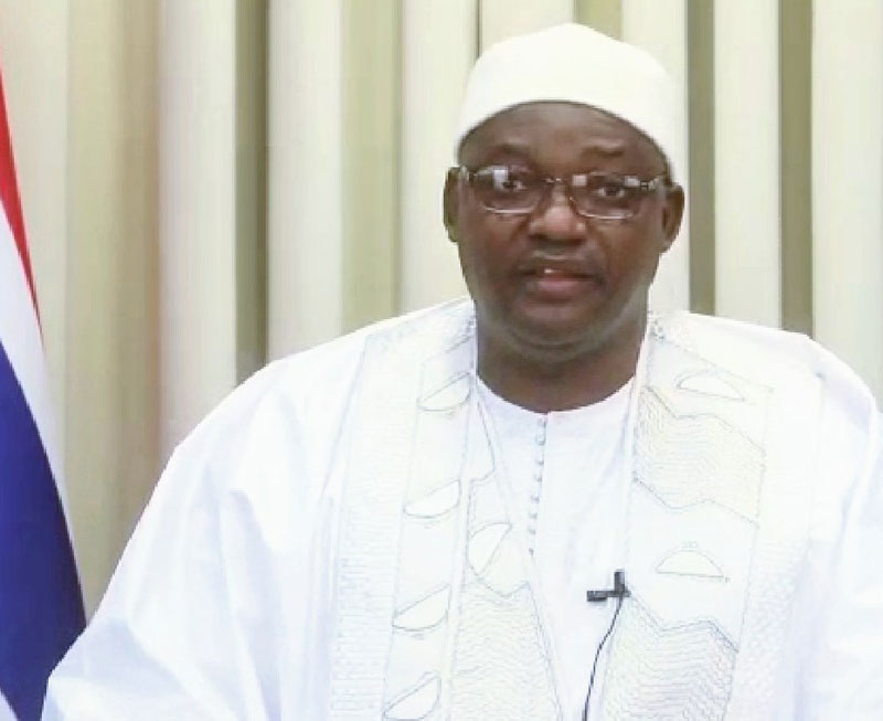 President Barrow makes his fifth Address to the Nation on the National Response to Covid-19