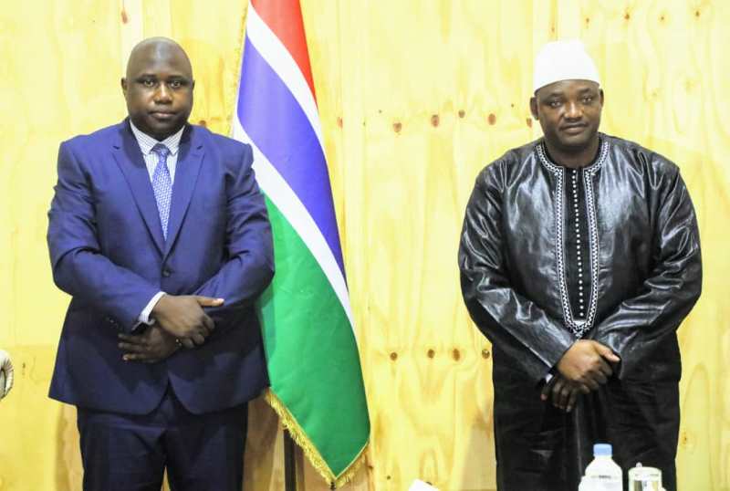 President Barrow appeals for unity as he swears-in new Justice Minister