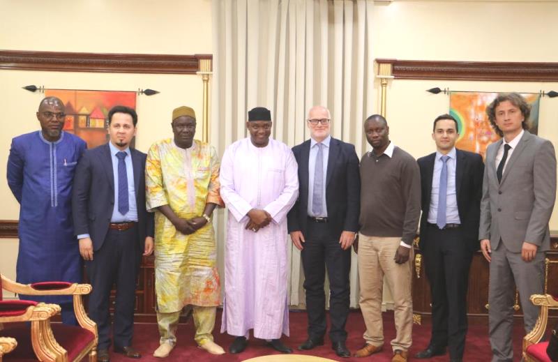 President Barrow Welcomes New Disaster Alert System for The Gambia