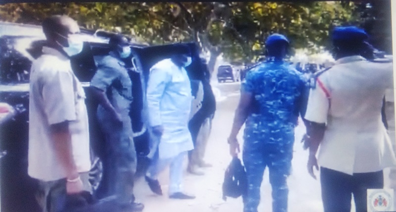 President Barrow pays his last respects to late driver