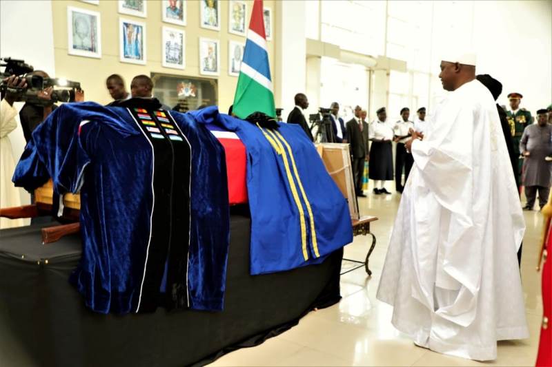 Eulogy delivered by President Adama Barrow at the State Funeral of Former President, Sir Dawda Kairaba Jawara
