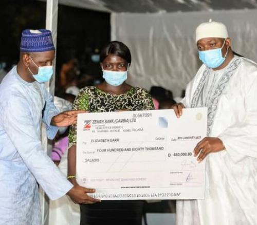 President Barrow wraps up the 2020 tour with the launching of D20M Youth Development Fund