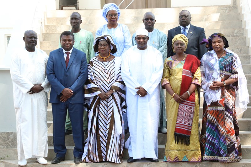 Cabinet swearing-in: President Barrow Calls for Unity, Protection of Public Interest