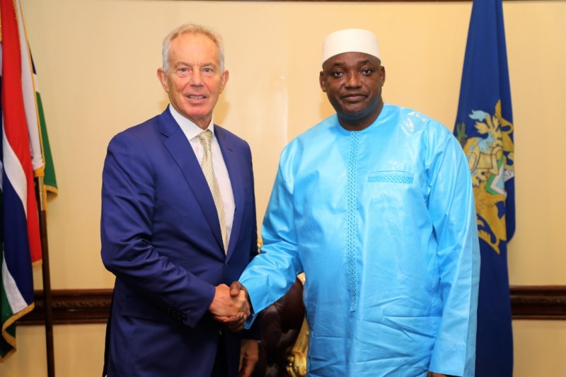 Tony Blair: Gambia has made ‘huge progress’ under Barrow