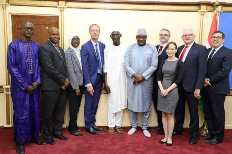 President Barrow Held Audience with a UK Parliamentary Delegation